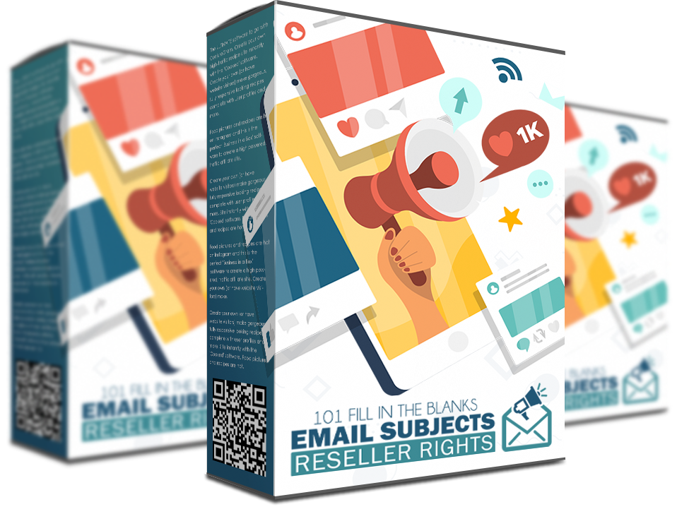 101 Fill In The Blanks Email Subjects Reseller Rights boxshots