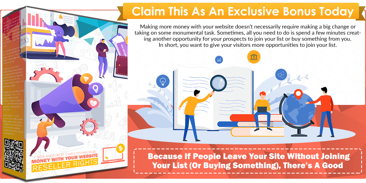 7 Set It And Forget It Ways To Make More Money With Your Website Reseller Rights infographics