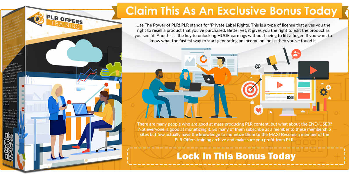 PLR Offers Training infographics template